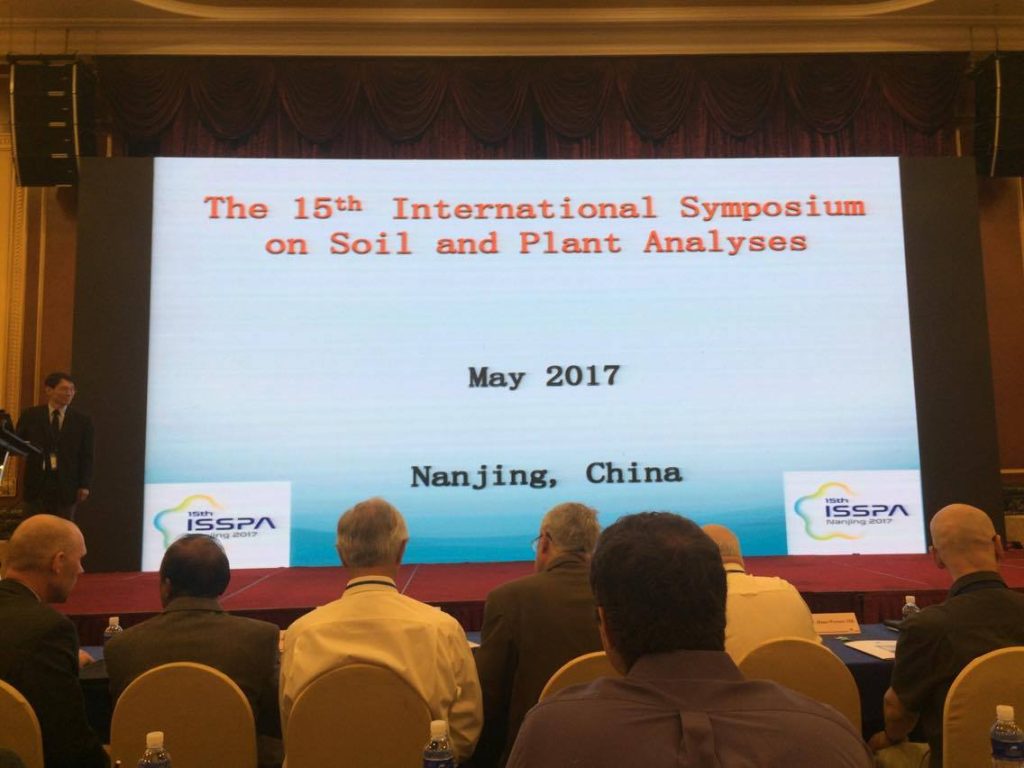 International conference on analysis of soil and plants “The 15th International Symposium on soil and plant”